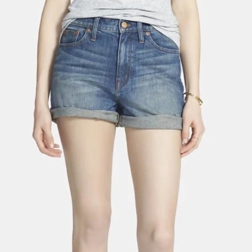 Madewell High Rise Denim Shorts sz 28